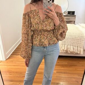 Floral Off-Shoulder Top